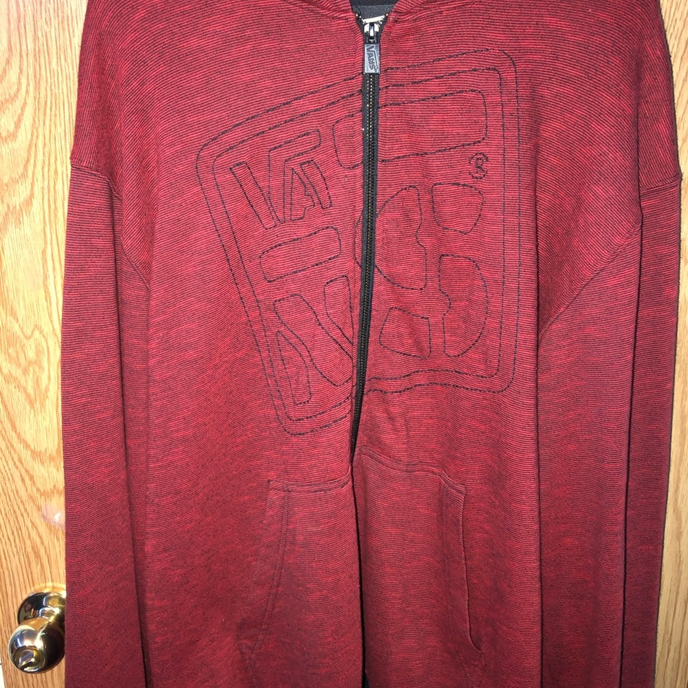 Vans zip up hoodie